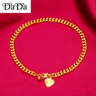 916 Gold Original Anklet Boss Anklet Police 916 Gold Bangkok Flat anklet does not fade