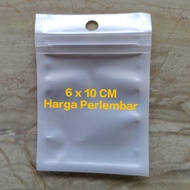 ZIPLOCK PLASTIC 6x10 CM ACCESSORY CLIP PLASTIC/ 6X10 CM SINGLE
