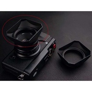 37/39/40.5/43/46/49/52/55/58mm Plastic Square Lens Hood f SLR and Micro-lens Black Color