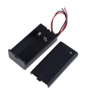 coagulatelove 9V Volt PP3 battery holder box dc case w/ wire lead on/off switch cover
 New