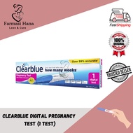 CLEARBLUE PREGNANCY TEST WITH WEEKS INDICATOR (1 DIGITAL TEST)