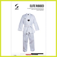 ♠ ✶ ① Taekwondo Training Uniform  PTA SHIFT(Dobok)with free white belt)