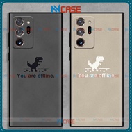 Samsung galaxy Note 8 / 910 / 20 lite plus ultra bag Pair Of cute And Beautiful Dinosaur Cartoon Case