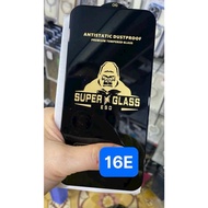 Super smooth iPhone 16E full screen tempered glass (gtk)