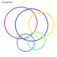 risingmpht] Plastic Toss Rings for Outdoor Physical Education Safe Flexible Lattice Jump Toy for Chi