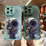 OPPO F5 F7 F9 F11 Youth Pro Case Casing Soft Rubber For Cartoon Cosmonaut NASA New Full Cover Camera Protection Design Shockproof Phone Cases