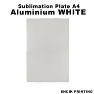 Aluminium Sublimation Plate A4 SIZE 0.3mm *READY STOCK  *