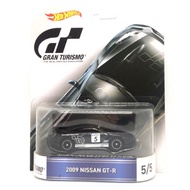 Hot Wheels 2009 Nissan GTR Gran Turismo Retro Entertainment Rubber Tires