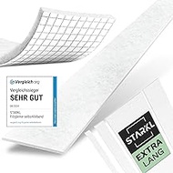 STARKL® Self-Adhesive Felt Gliders White I 4 Strips in 1 Metre Length I Width 1 cm 2 cm 5 cm 10 cm I