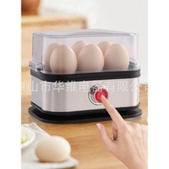 Stainless Steel Egg Boiler Small Egg Boiler Kitchen Egg Steamer Household Breakfast Machine Multifun