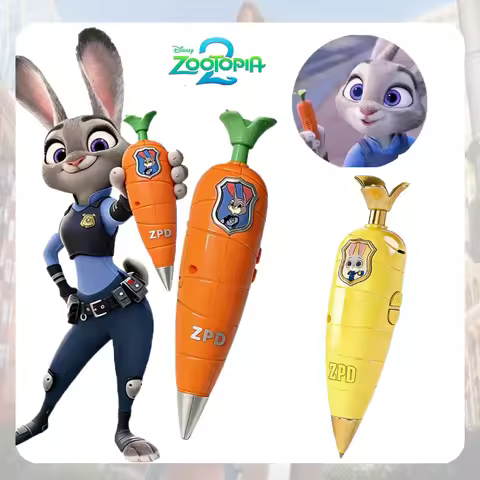 Zootopia Collector's Edition Carrot Recorder Pen (60-Second Mini Recorder) | Movie Cosplay Prop Kid 