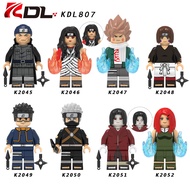 Hot Sale~KDL807 Golden Wood Water Naruto Building Block Doll Small Particle Assembly Exclusively Sup