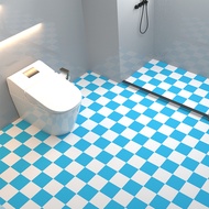Stiker Kamar Mandi Anti Air Perekat Diri  2m Toilet Lantai PVC Wallpaper Tebal Stiker Dinding 2023