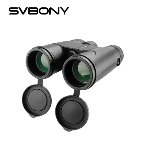 SVBONY SA202 Binoculars,10x42 Binoculars for Adults,Compact FMC Lens,Binoculars with Neck Strap Carr