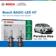 BOSCH BASIC LED H7 Halogen Headlight Retrofit Bulb for Perodua Alza Year 2009 - 2021