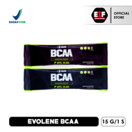 EVOLENE BCAA 15 Gram / 1 Sachet / Ecer - Suplemen Fitness BCAA Apel by Evolene