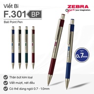 Ballpoint Pen F.301 0.7mm Zebra Pen Blue Ink - Red Green Blue Black Case 12.6g [Genuine]
