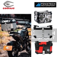 Coocase Aluminum Motorcycle Top Box