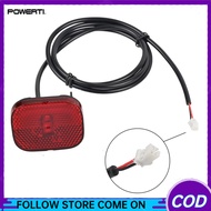 Electric Scooter Tail Light LED Light Electric Bicycle Brake Light Rack Mount Scooter Lighting Parts