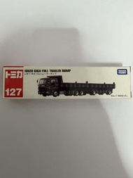 Tomica Isuzu Giga Full Trailer Dump 卡車