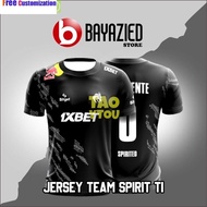 [Free Custom Name & Number] 2026 The International's Newest DOTA 2 SPIRIT TEAM JERSEY