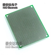 Double-Sided Spray Tin 6X8CM1.6 Thick 1.27 Spacing Universal Board Experiment Board Hole Board Bread