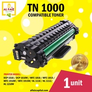 Brother TN 1000 Compatible Toner HL1110 DCP1510 1610w MFC1810 1910W HL1112 HL1210