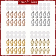 AOTO 20 Pcs Set Clip-on Earring Converter Earring Clip Backs with  Earring Pad