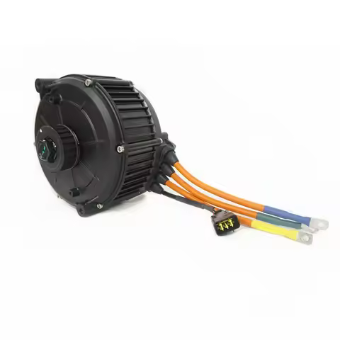 QSMOTOR QS165 35H 5000W 72V 100KPH IPM PMSM Mid Drive Motor For Offroad Dirtbike Lightbike Electric 
