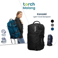 Kanzaki 30L Waterproof Laptop Travel Backpack with Rain Cover