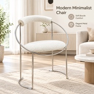Simple Household Dining Chair Designer Medieval Negotiation Leisure Chair Small Apartment Influencer