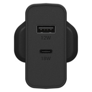 OtterBox 78-80486 UK USB-C PD Rugged Fast Wall Charger 30W GaN - Black