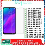 Samsung Tempered Glass Transparent Grinding Edge Transparent Surface, No Fingerprints. J3 / J4 / J5 