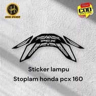 Honda Pcx 160 Rear Light Sticker 2022 to 2024 Pcx 160 Stop Lamp Sticker Can Custom Name Cutting Ligh