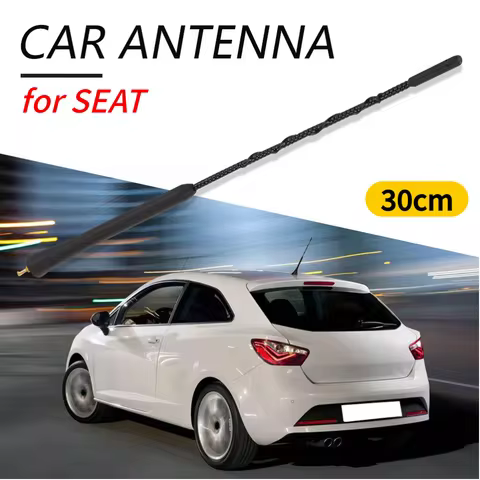 30cm Antenna Mast for SEAT Altea 5P Arosa 6H Ibiza 6J 6L Cordoba Leon 1M 1P