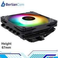 THERMALRIGHT AXP120-X67 BLACK ARGB Low Profile CPU Cooler (Intel/AMD)