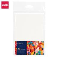 Combo 16 Tờ Giấy Vẽ Màu Nước 300gsm A4 A5 A6 Deli - Tô Màu Gouache Acrylic Water Color - Giấy Dày Th