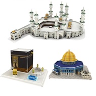 Mecca Grand Mosque 3D stereoscopic jigsaw Saudi Arabian architectural model DIY Mosaic toy, toy for 