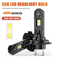 2pcs H7 Pro 360 LED Light Canbus 1:1 Size Halogen Replacement Mini Auto Car Lamp H7 H18 LED Headligh