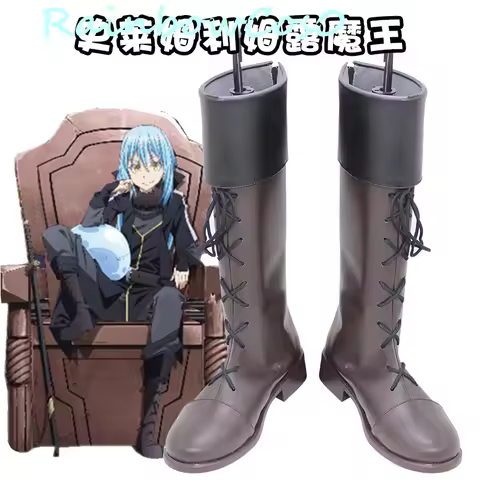 That Time I Got Reincarnated as a Slime Rimuru Tempest Boots Cosplay Shoes Game Anime Carnival Party