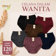 Underwear Dark ColorWanita Soft JumboPOLOS from Teenagers to Pregnant Women (ML XL XXL 4L 5L)