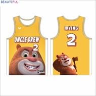 Cartoon Jersey Basketball Jersey Bear Second Basketball Jersey
