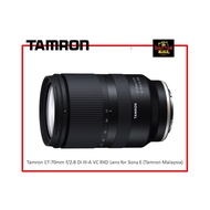 Tamron 17-70mm f/2.8 Di III-A VC RXD Lens for Sony E(Free UV Filter) (Tamron Malaysia)
