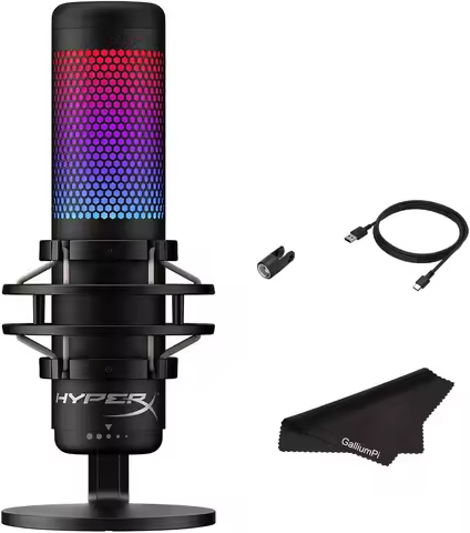 HyperX QuadCast S RGB Computer Microphone: 100% Authentic, In Stock, Wholesale Available, for E-Spor