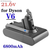 21.6V 6800mAh Li ion Battery for Dyson V6 DC58 Animal DC59 Multi floor DC61 DC62 DC74 SV07 SV03 SV09 Vacuum Cleaner Battery bearbrick