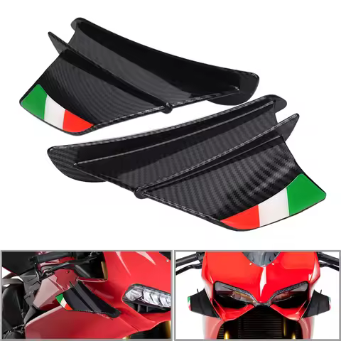 Motorcycle Winglet Aerodynamic Wing Kit Spoiler For KAWASAKI Ninja 300/250/650 H2 H2R for Yamaha R1 