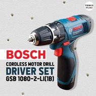 Bosch Professional Cordless Motor Drill Driver Set GSB 1080-2-LI(1B)