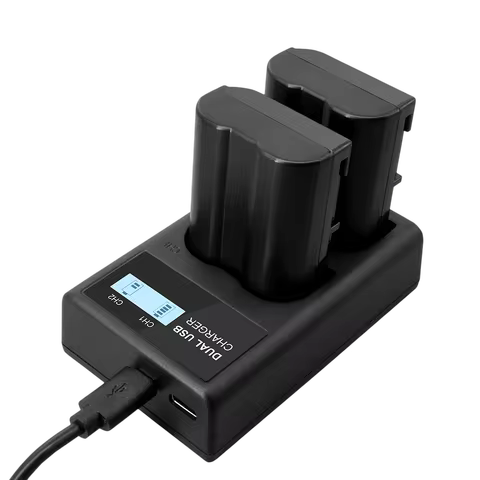 2850mAh EN-EL15 Battery For Nikon D500 D600 D610 D7000 810A P520 800E 7500 530 7200 7100 7500，For Mi