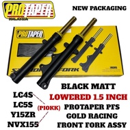 PROTAPER LC135 5S / LC 135 5S PFS-GOLD PFS-G LOWER FORK ( 1.5INCH ) * MATT BLACK *