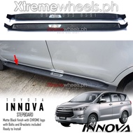 Innova 2016 -2023 Black Step board / Stepboard / Running Board with Innova Logo ( Innova Accessories